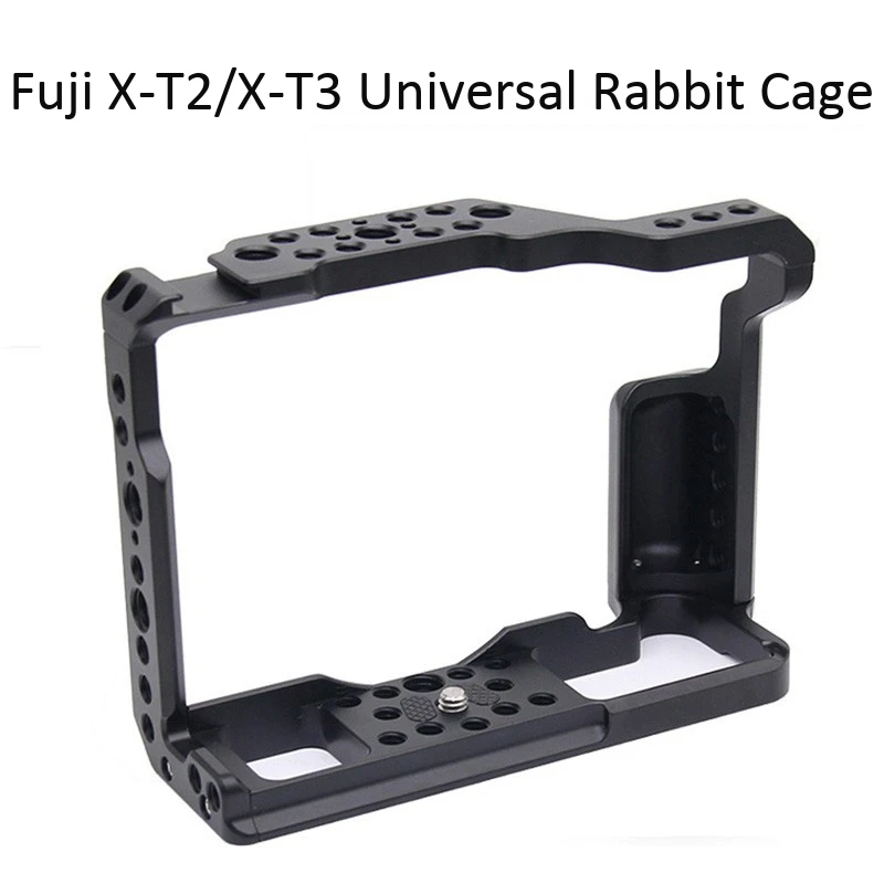 CNC Алюминий Камера клетка для ЖК дисплея с подсветкой Fujifilm X T3 /XT3 /XT2 /X T2 DSLR