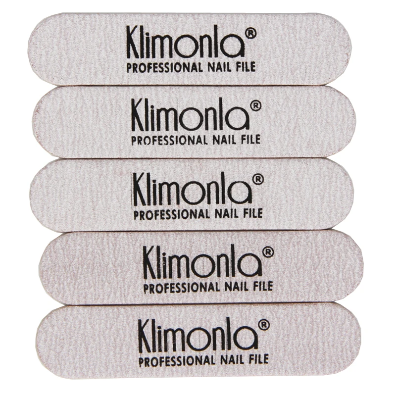 Деревянные наждачные пилки для ногтей Klimonla 50 шт./лот двухсторонняя пилочка 180/240