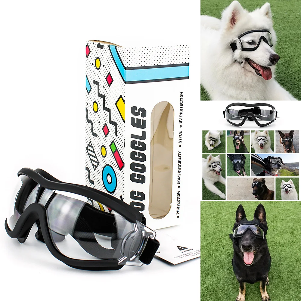 2020 Горячая поводок рулетка для питомца очки собаки солнцезащитные анти УФ защиты