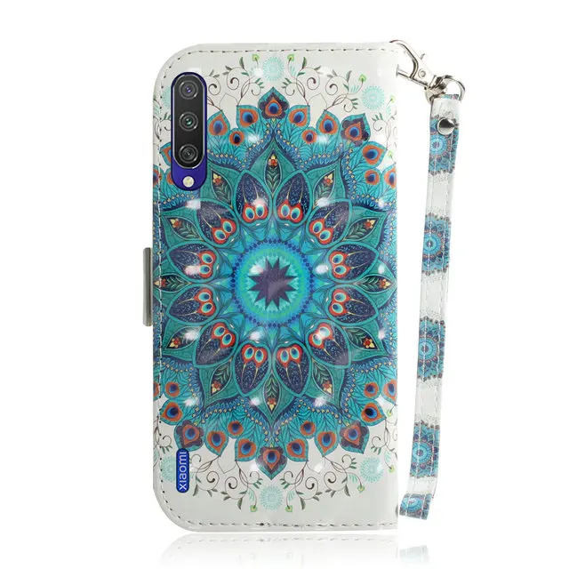 6,09 ''mi A3 защитный чехол Xiaomi mi A3 чехол 3D милый кошелек из искусственной кожи для Funda Xiaomi mi A 3 Чехол mi 3A чехол для телефона mi A 3