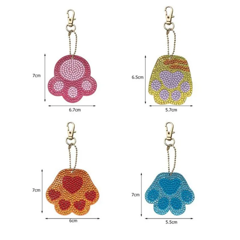 Алмазная мозаика 5D сделай сам брелок с вышивкой в виде сумки украшение для