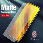 Защитное матовое стекло для Xiaomi Poco X3 NFC, PocoX3 NFC, Защита экрана для Pocophone X3 Nfc, защитная пленка 9H