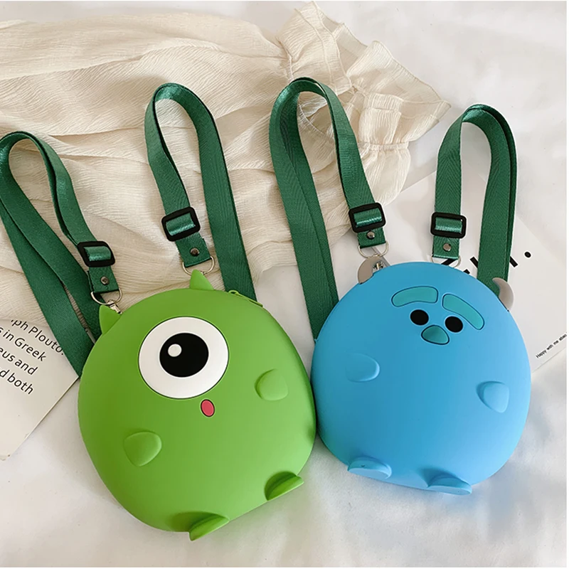 Мягкие силиконовые детские рюкзаки с забавным мультяшным рисунком школьный