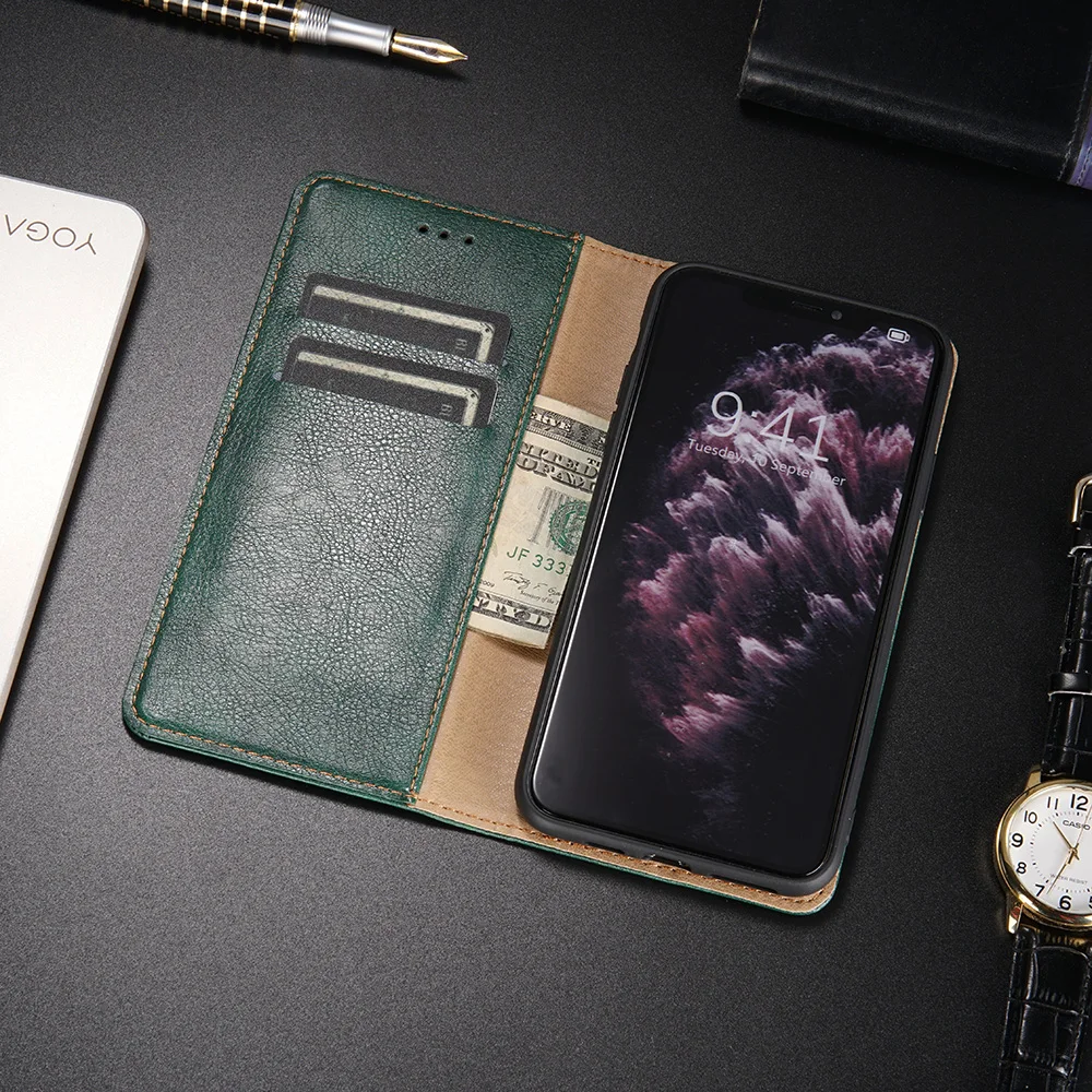 Фото Чехол для Samsung Galaxy Note 4 5 IV V Note4 Note5 N910 N920, кожаный чехол для телефона, мягкий чехол-книжка с подставкой и отделениями для карт №5