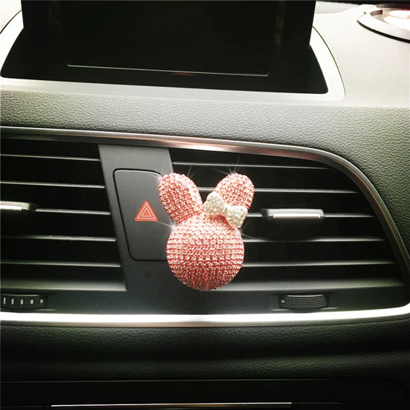 

Rhinestone Perfume Car Air Freshener Car Decoration Desodorisant Voiture Parfum Air Freshener In The Car Accessories
