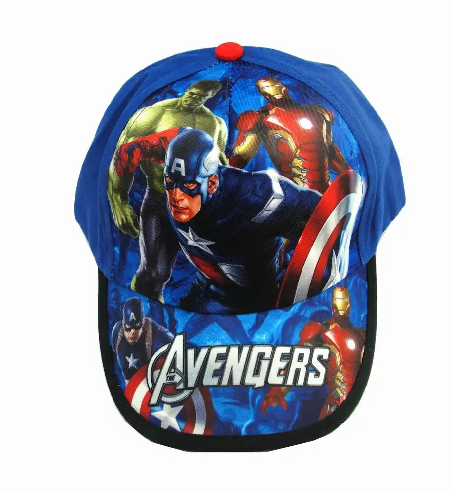 Classic Super Hero Children Casual Sun Hat Cosplay Baseball Cap Anime Party Gifts | Тематическая одежда и униформа