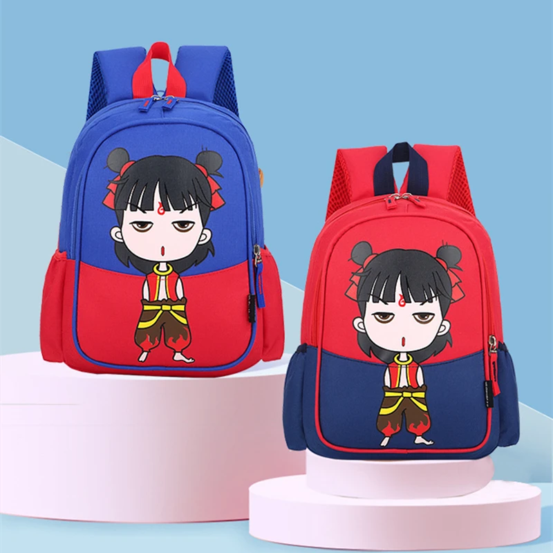 Child Schoolbag Cute Kids School Bags in Kindergarten School Anime Backpack for Girls Boys Preschool Bag Cartoon Shoulders Bag