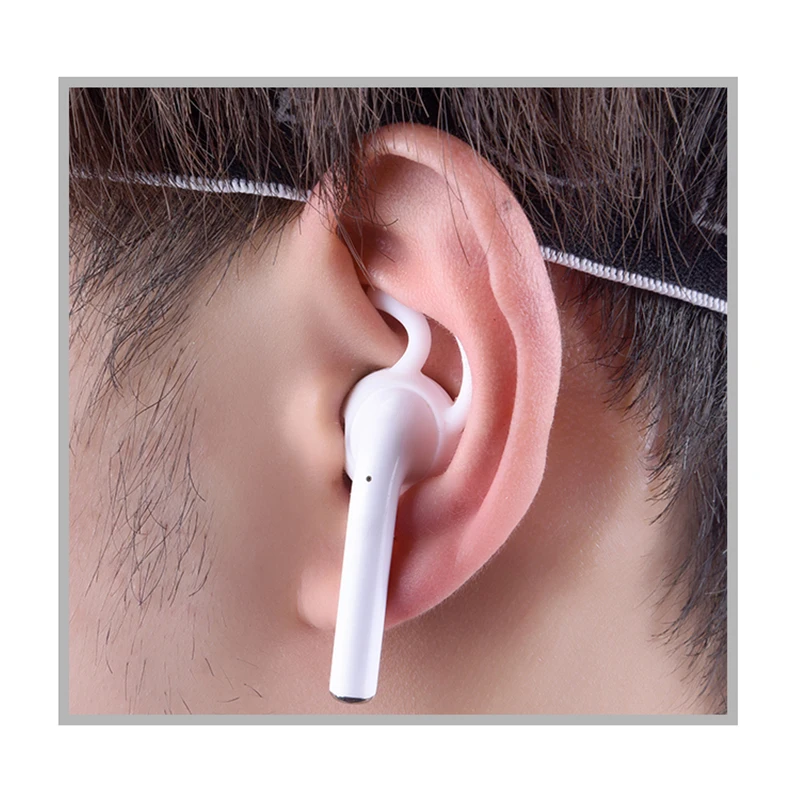 Сменный ушной крючок для Apple AirPods мягкие силиконовые противоскользящие