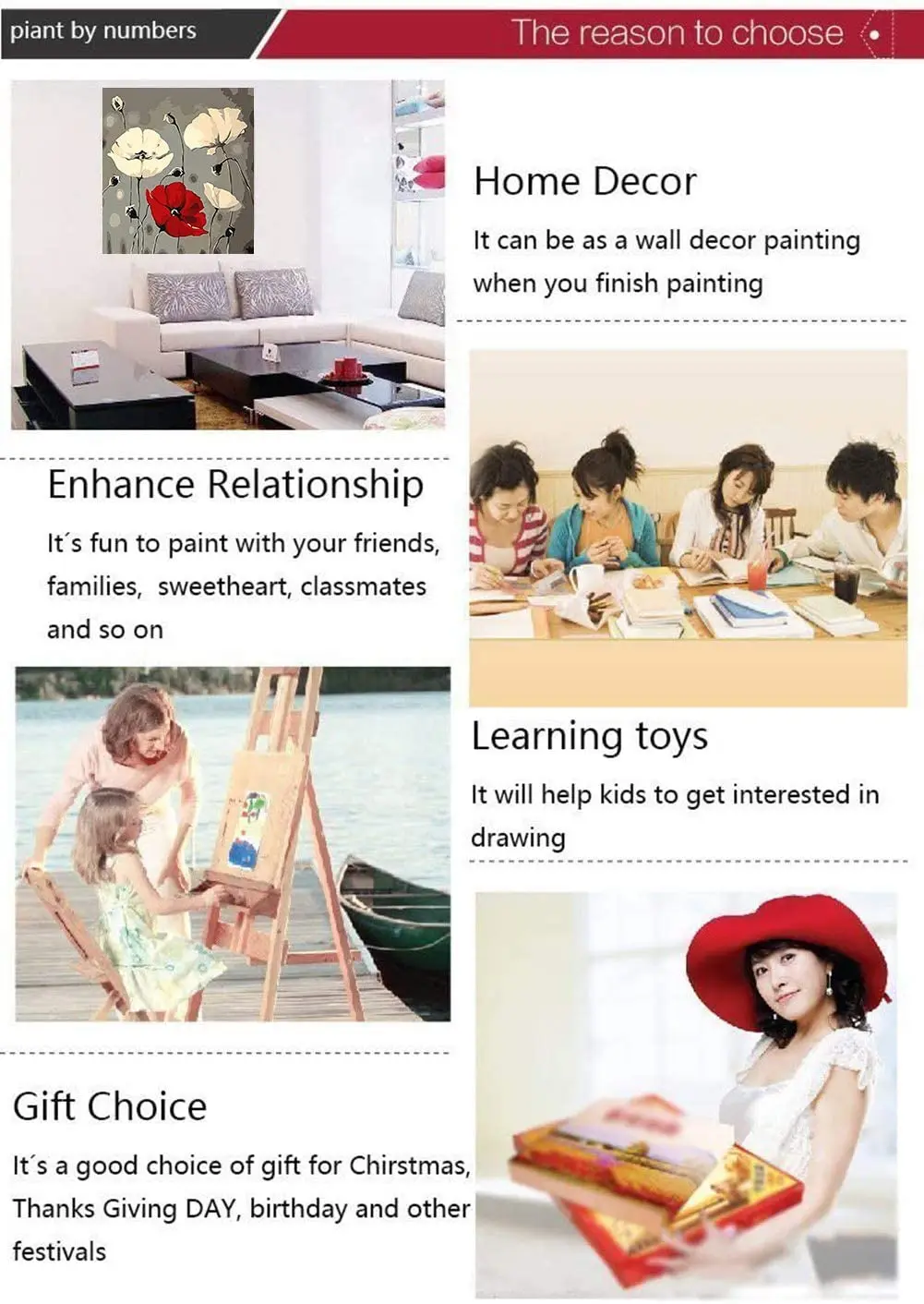 

Paint By Number Kit for Adults Seaside DIY Oil Painting Drawing Hand Painted Pictures By Numbers Living Room Home Decor