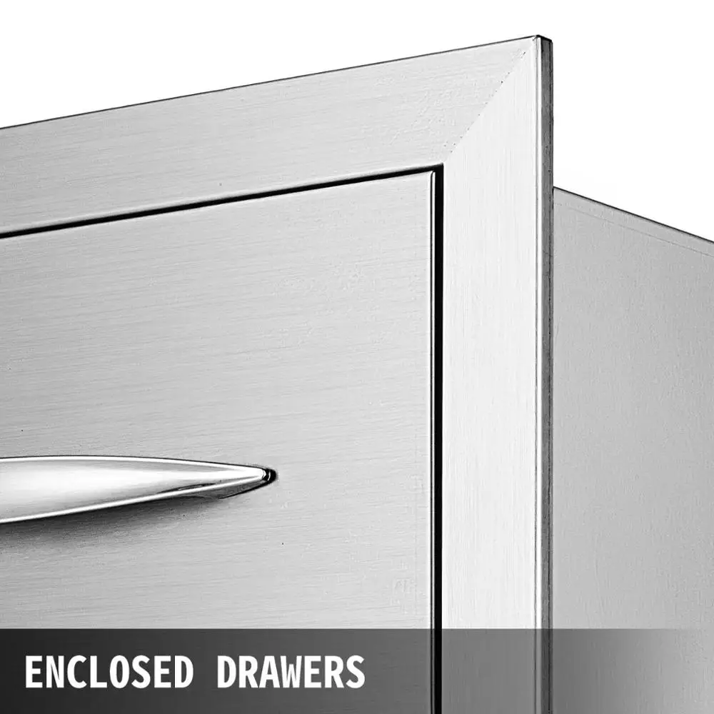 Устойчивый к ржавчине Одноместный/двойной/тройной выдвижной ящик для кухни