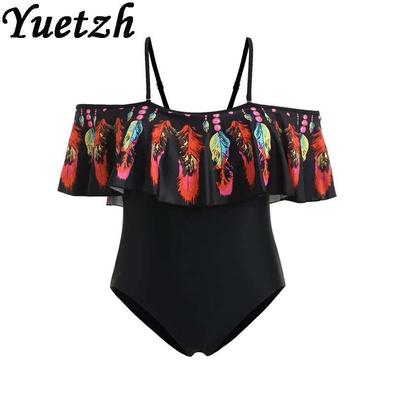 Женский слитный купальник комплект для плавания большого размера пляжная одежда