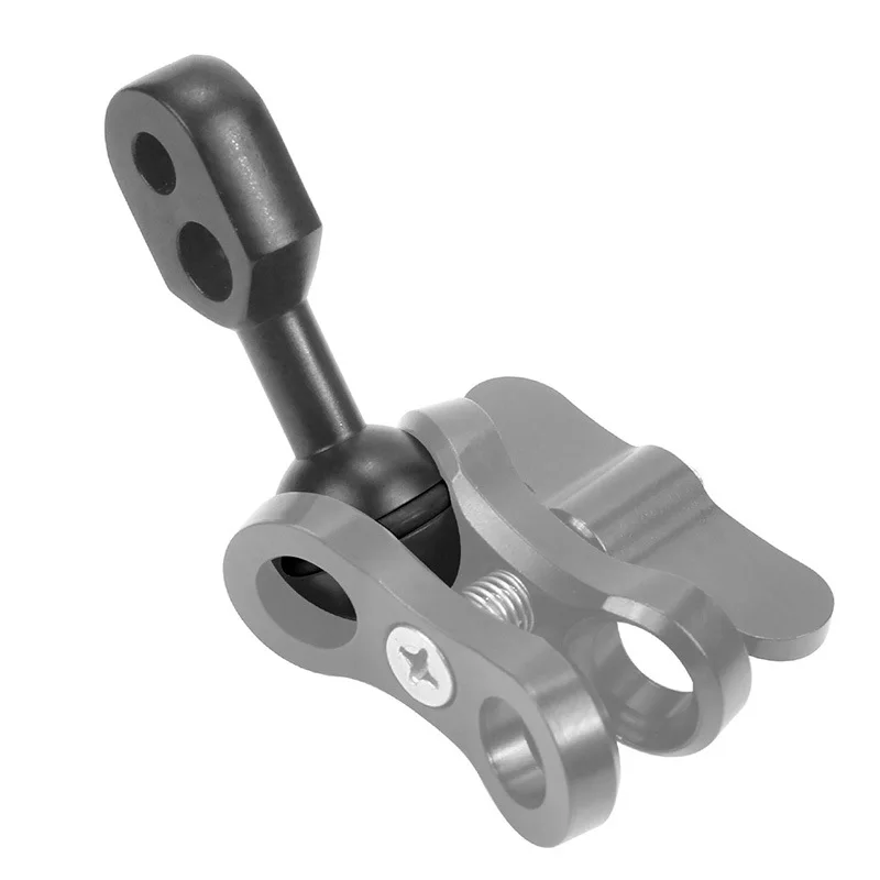 1 дюймовый шариковый зажим для головы экшн видеокамеры светящаяся шариковая