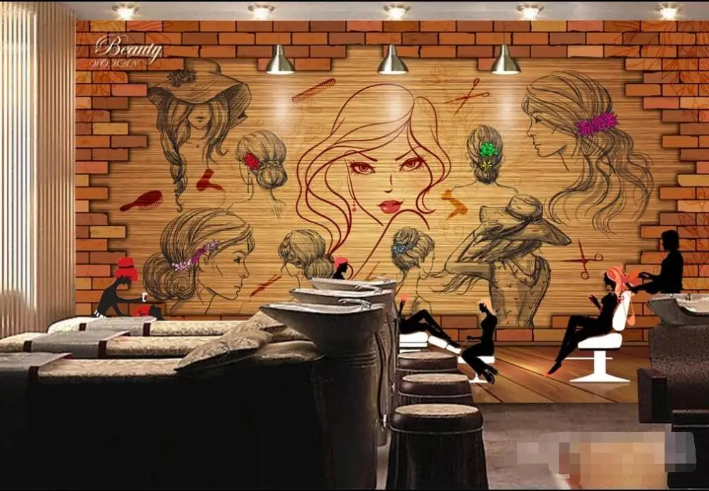 Пользовательские фото Настенные обои 3d тренд Ретро Европейский и американский