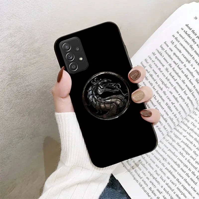 M-Mortal-Kombats Scorpion Mask Phone Case For Samsung Galaxy S10 S20 S21 Note10 20Plus Ultra Shell | Мобильные телефоны и