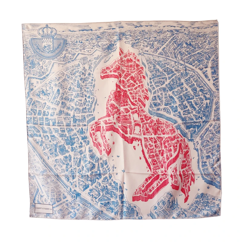 

Popular Type 100% Silk Scarf Hijab Head Scarf Fashion Accessories 35