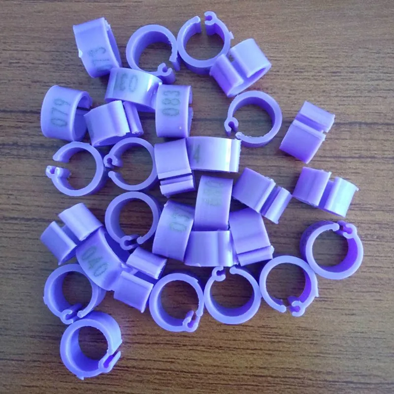 Высокое качество Senven Цвета цифровой кольцо для лапки голубя 8 мм DoveBayonet