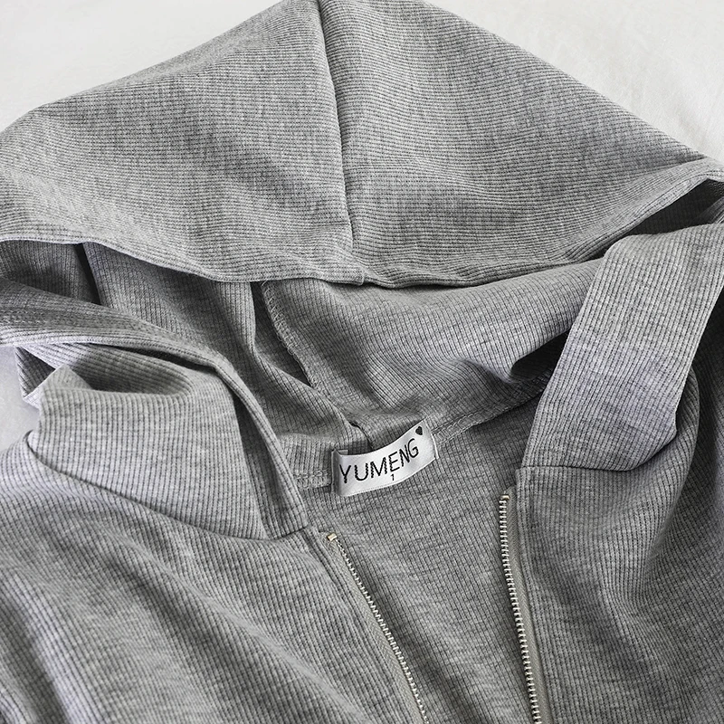 Новинка осенняя Женская Повседневная флисовая кофта с капюшоном и