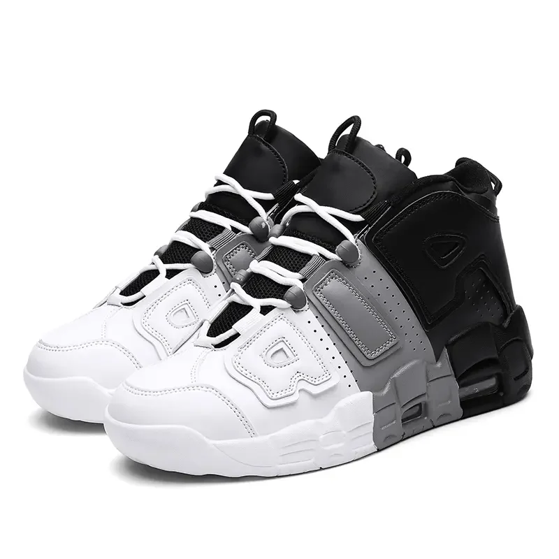 Men's Basketball Shoes Breathable Fashion Non-Slip Wearable Sports Shoes Protective High Top Autumn 2021 New Men's Sneakers