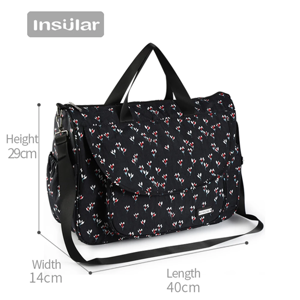 

insular mummy Maternity bag Multifunction mother diaper waterproof nappy handbag baby changing bags baby shoulder stroller bag