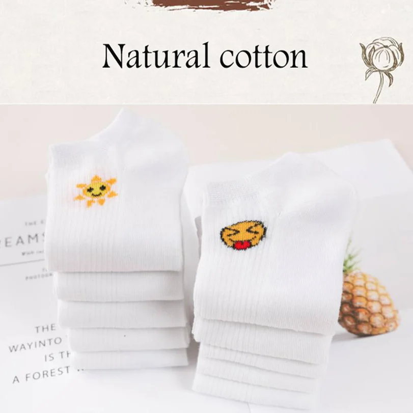 Носки женские короткие летние дышащие в Корейском стиле | Женская одежда