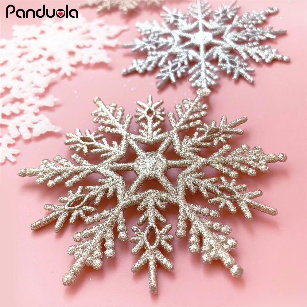 6 шт./компл. блестящая женская Рождественская вешалка рождественские