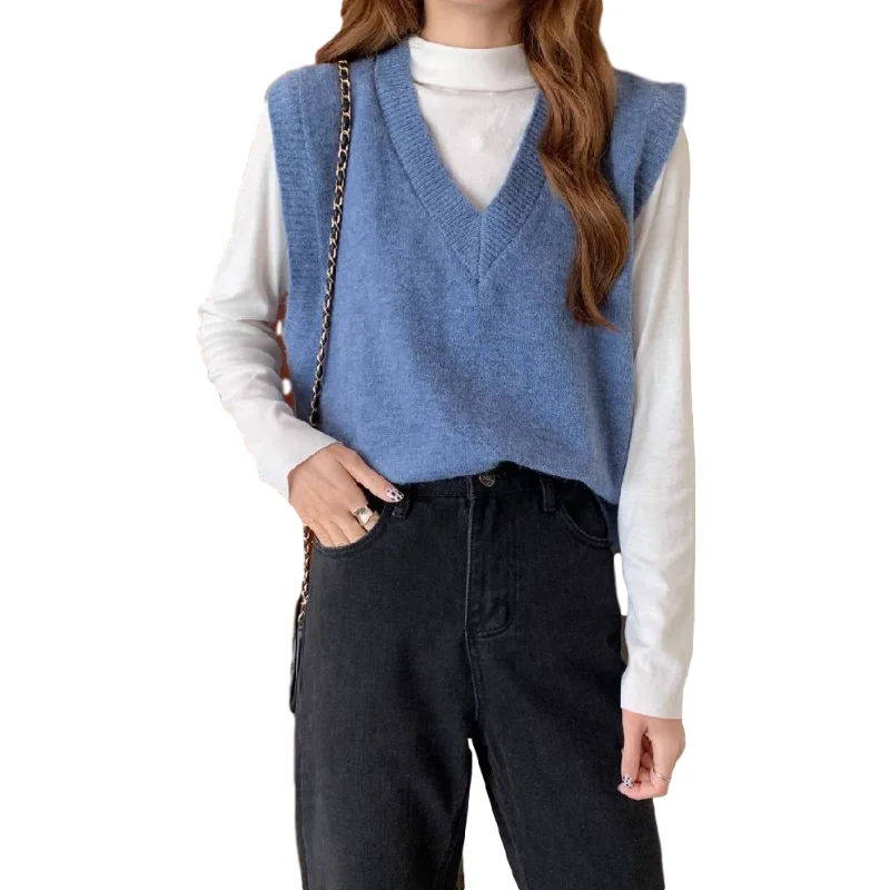 

New Overszie Women Sweater 2 Piece Sets Womens Elegnat Knitted Suits Pullover Female Knitting Sweaters Sleeve Outerwear