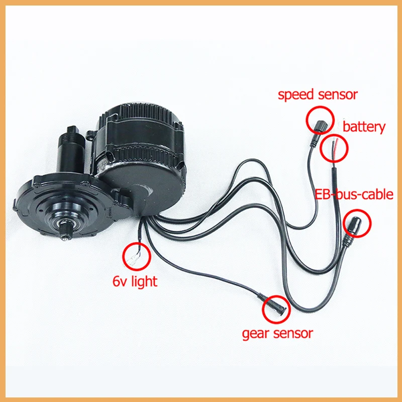 BBS01B BBS01 Bafang 36V250W Средний привод Samsung Аккумулятор Электрический мотор комплект с