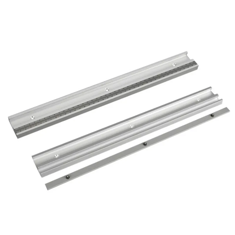 Т образный трек из алюминиевого сплава для деревообработки с направляющими