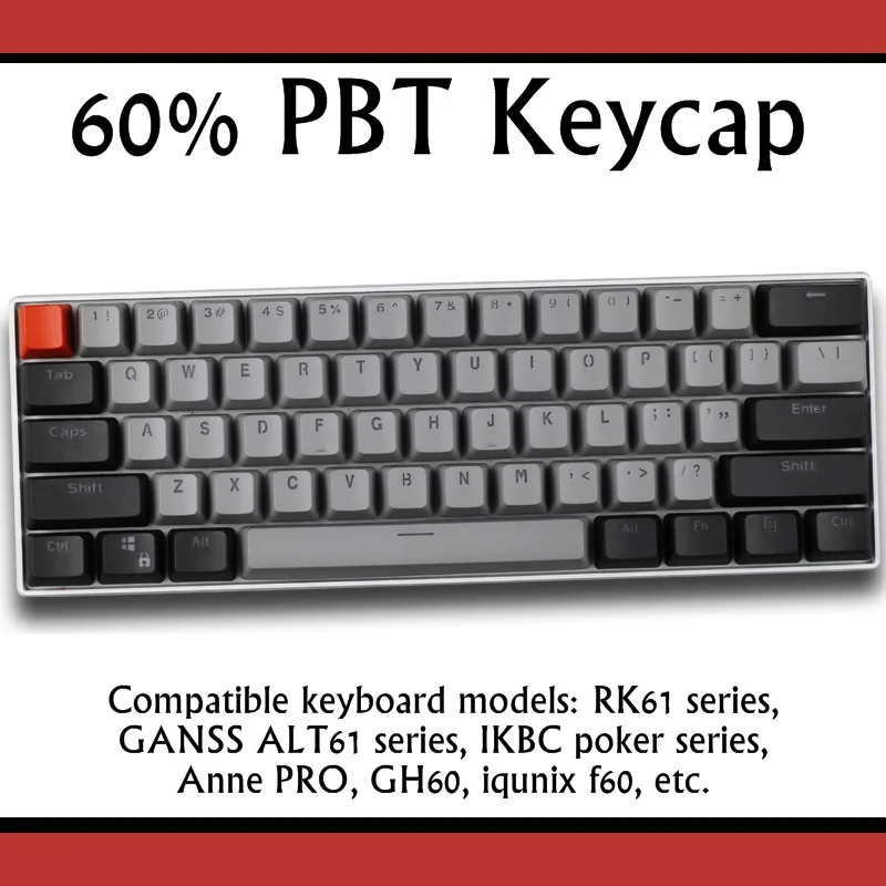 Клавиатура Механическая с светильник пачком для клавиш GH60