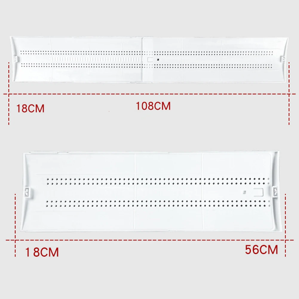 

Home Office Universal Retractable Air Conditioner Wind Deflector Shield Baffle
