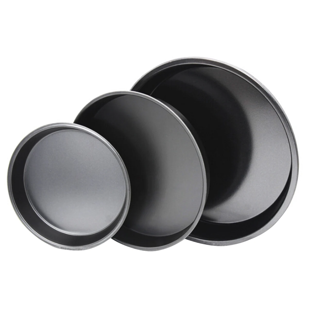 Форма для пиццы из углеродистой стали антипригарная круглая противень выпечки