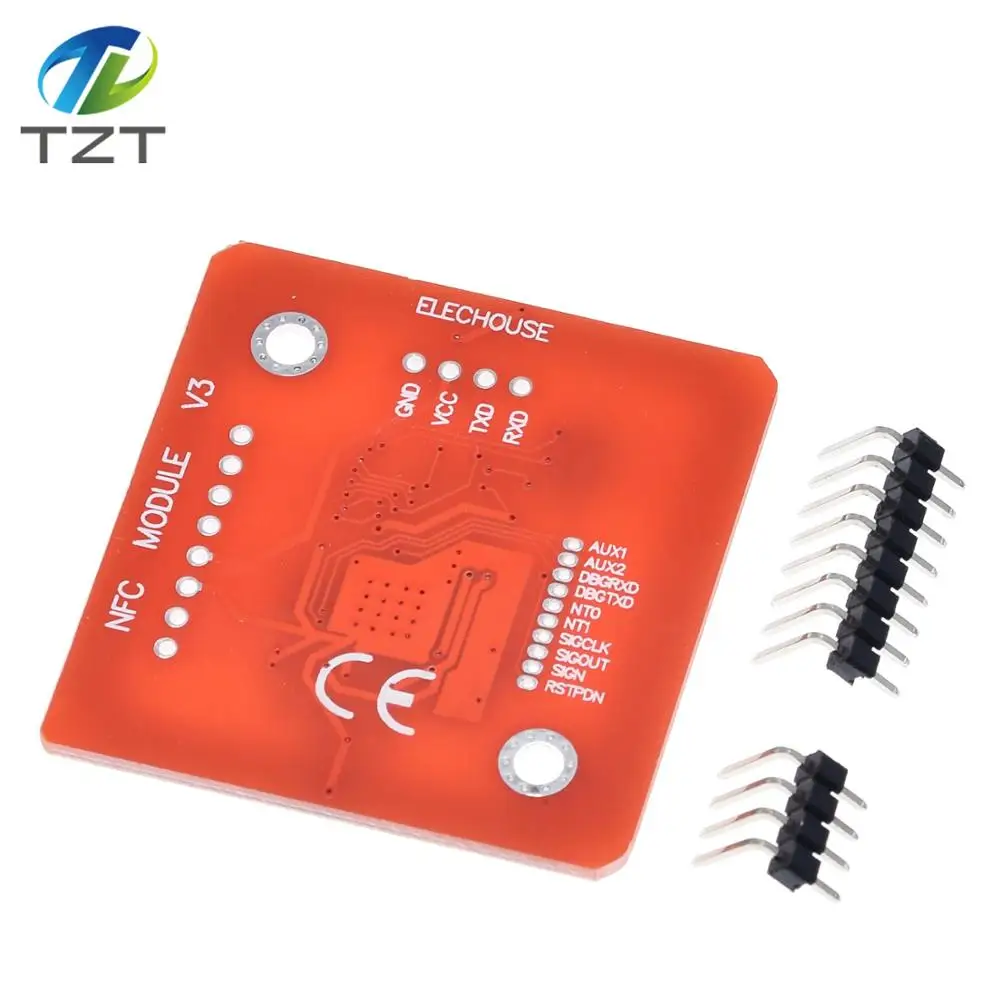 TZT PN532 NFC RFID беспроводной модуль V3 наборы пользователей считыватель режима записи