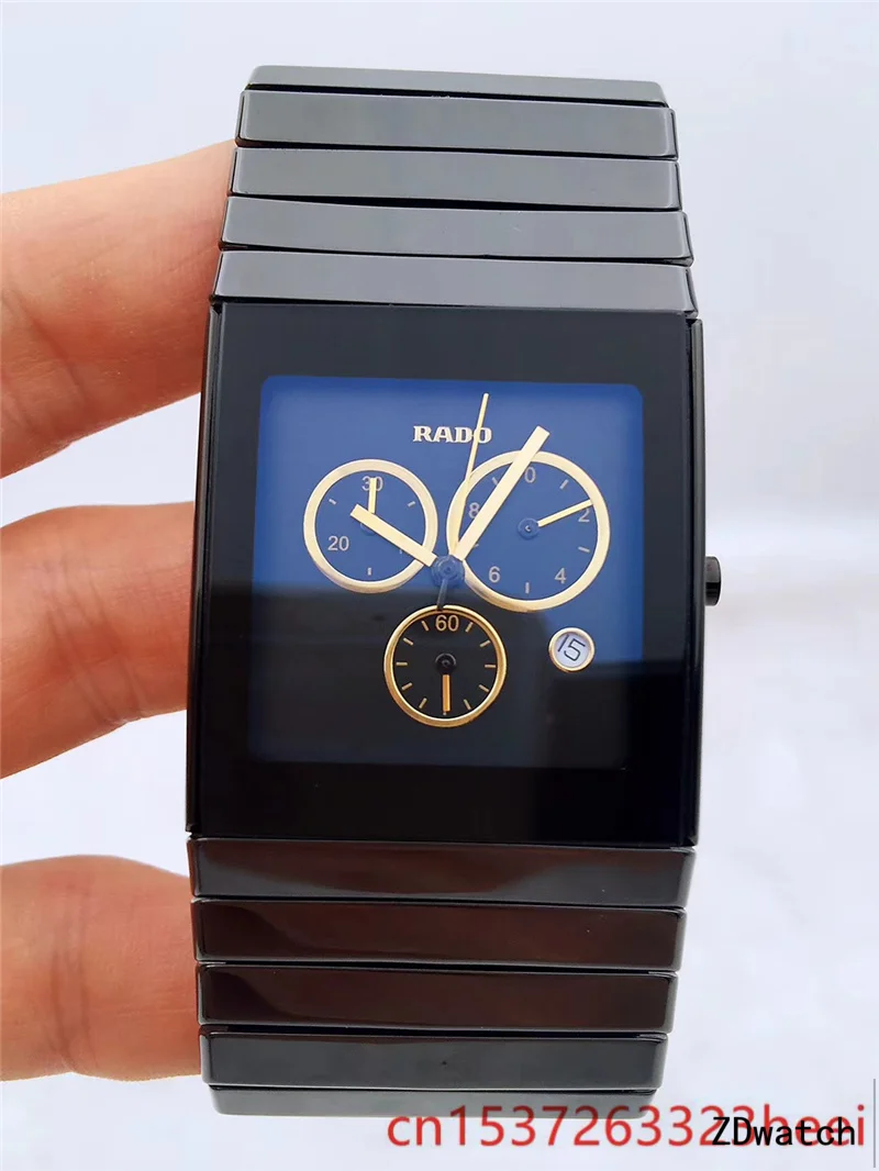 

RADO watch men's skeleton automatic mechanical AAA watch gold skeleton retro men's women watch quartz watch
