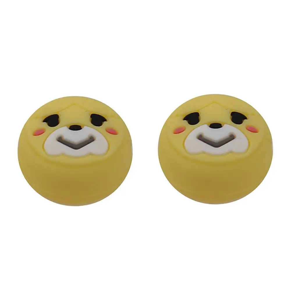 JCD 2 шт. животные рождественские силиконовые аналоговый джойстик большого пальца