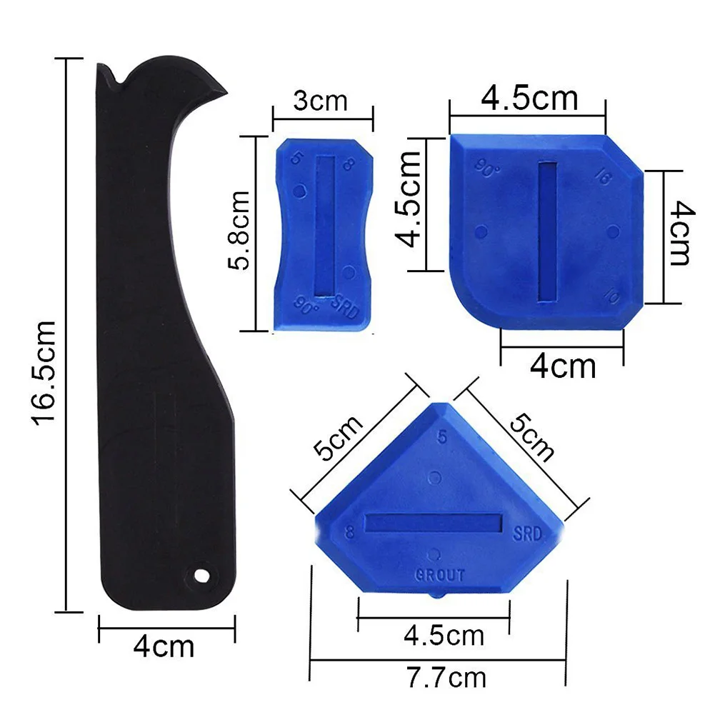 

Kitchen Caulking Tools kit Sealant Finishing Tool 10 pcs Grout Scraper