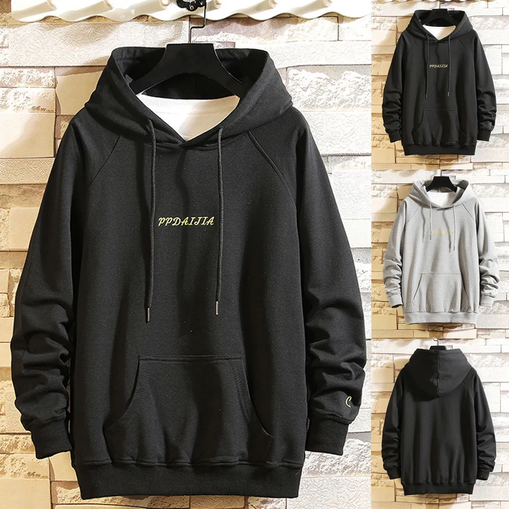 Мужская Повседневная Толстовка с принтом повседневная утепленная толстовка