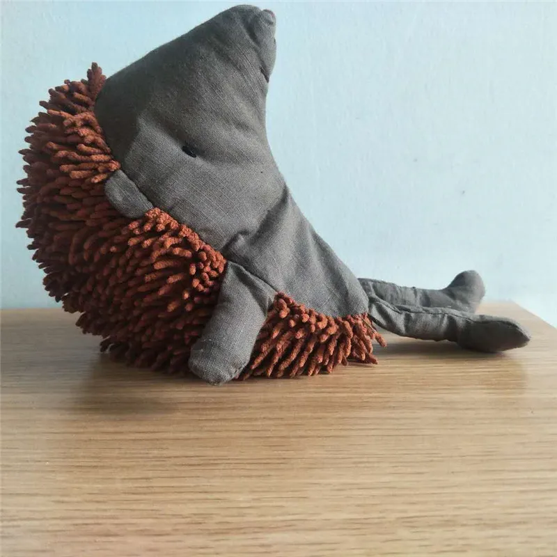 Ins новые скандинавские лесные животные еж плюшевые игрушки милая мягкая кукла