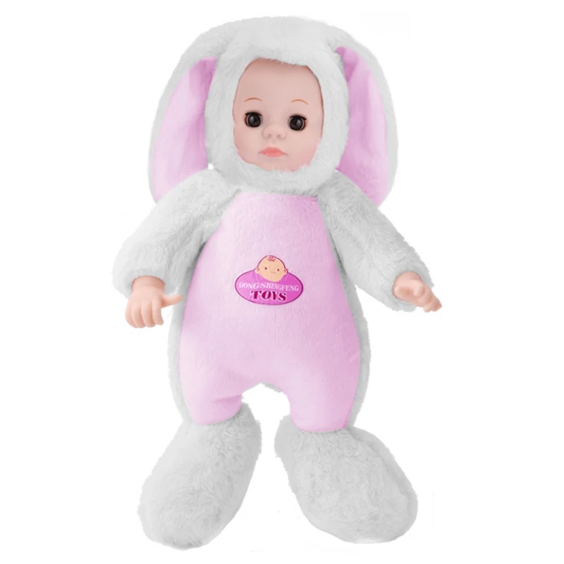 Электрическая плюшевая кукла N7ME 16 дюймов умная Спящая с хлопковым