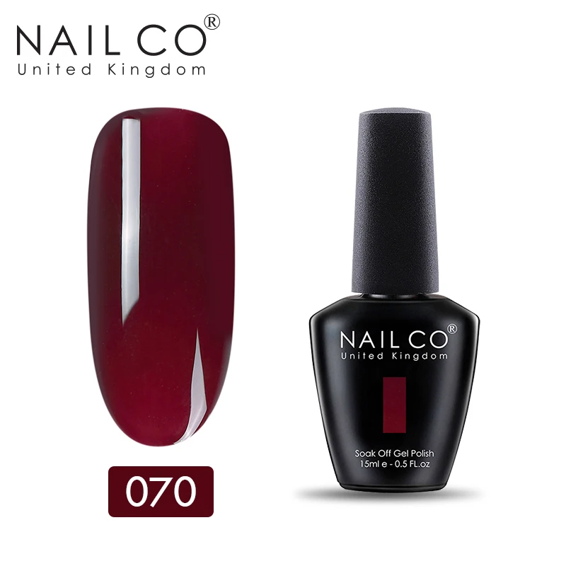 11070 NAILCO синяя серия лаков для ногтей 150 чистый цвет стойкий лак для ногтей Гибридный Esmalte дизайн ногтей гель лак - Цвет: 11070