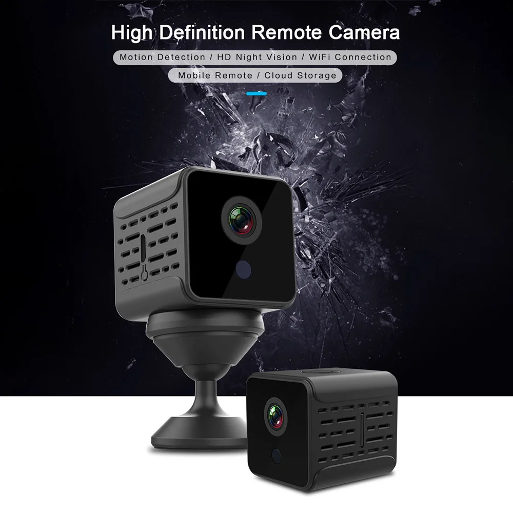 

HD1080P Mini WiFi Camera Portable Micro Wireless Security Camcorder Home Security Night Vision Cam Motion Detection Full HD DVR