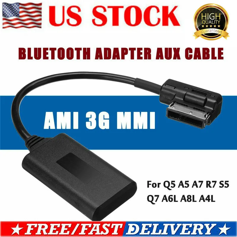 Ami MMI беспроводной адаптер bluetooth подключения к разъему Aux аудио радио для Audi Q5 A5 A7 S5 Q7 A4 A6 A8