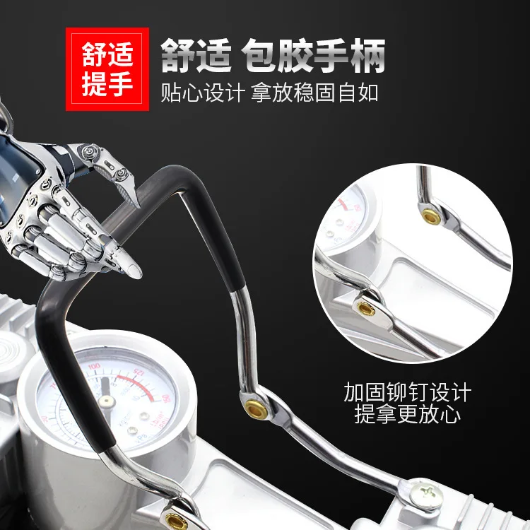 DC12V двухцилиндровый металлический надувной насос AC 580|Все для уборки| |