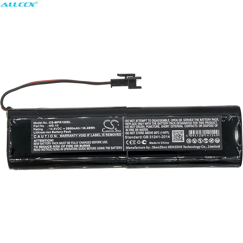 MB 10 батареи Cameron Sino 2600mAh Для Mipro MA 100 303|Цифровые аккумуляторы| |