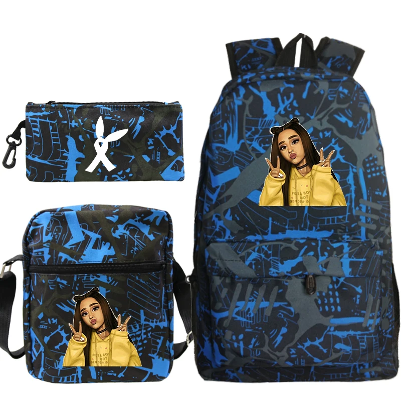 bagpack 12 Модная сумка Mochila Ariana Grande, рюкзак с принтом, школьная сумка для мальчиков и девочек, сумка для путешествий/ноутбука, сумка с ручкой через плечо, сумка - Цвет: bagpack 12