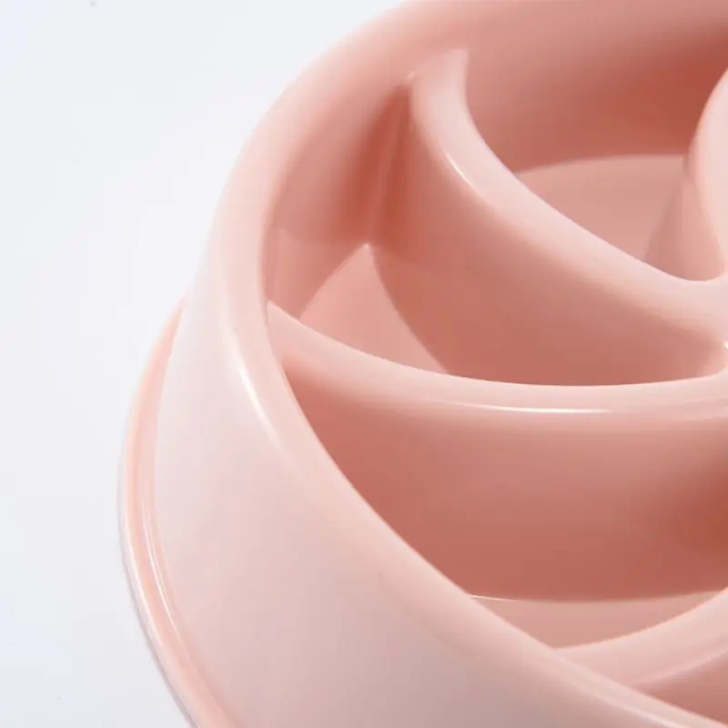 

Windmill Pet Dog Slow Eating Training Bowl for Puppy Kitten Food Feeding Bowl Avoid Choke Feeder