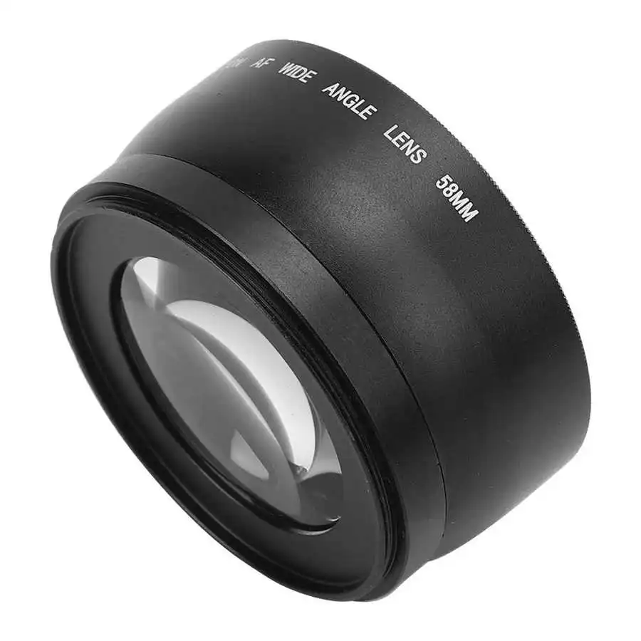 camcorders professional jsr 1151 advanced 58mm 0 45x wide angle macro lens fit for all 58mm diameter camera lenses lens free global shipping