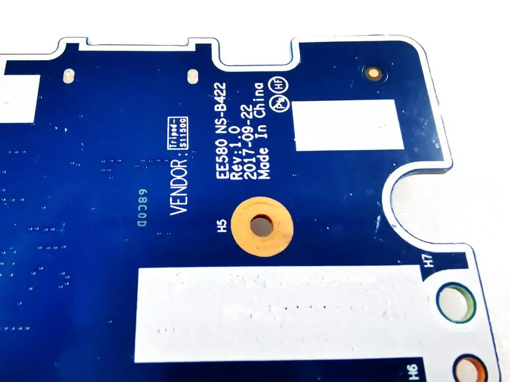 Оригинальный Для Lenovo E580 Плата USB EE580 NS-B422 REV 1 0 испытанное хорошее Бесплатная