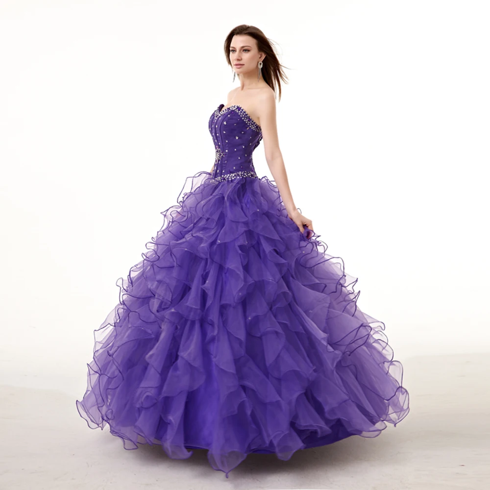 Sexy Quinceanera Dresses Ball Gown Sweet 16 Applique Beading Tull Princess Gowns Special Occasion Royal Blue Masquerade Gowns