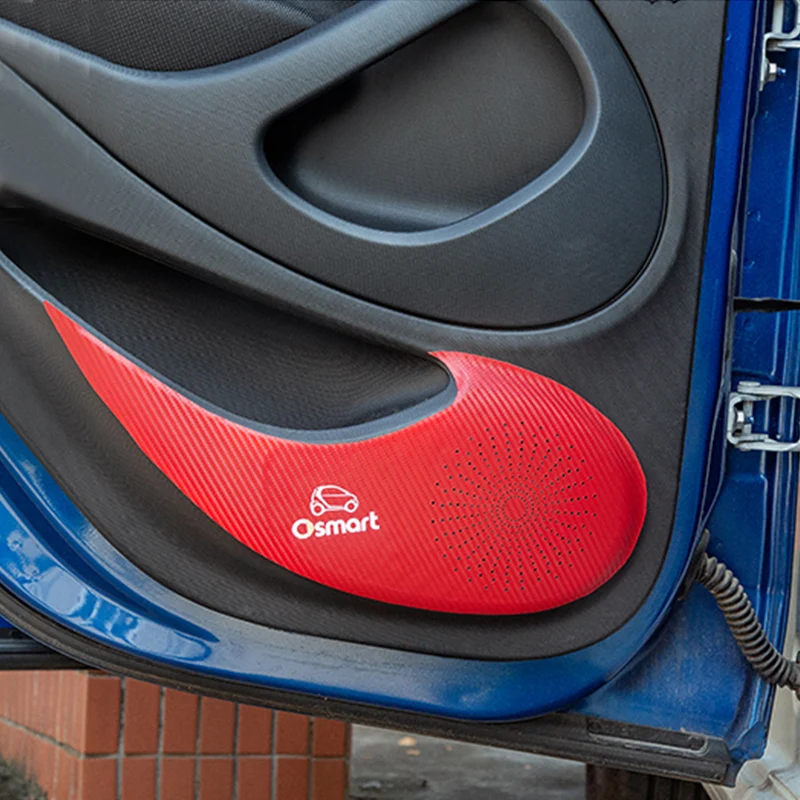 Защитная Наклейка для автомобильной двери декоративные аксессуары Mercedes Smart fortwo