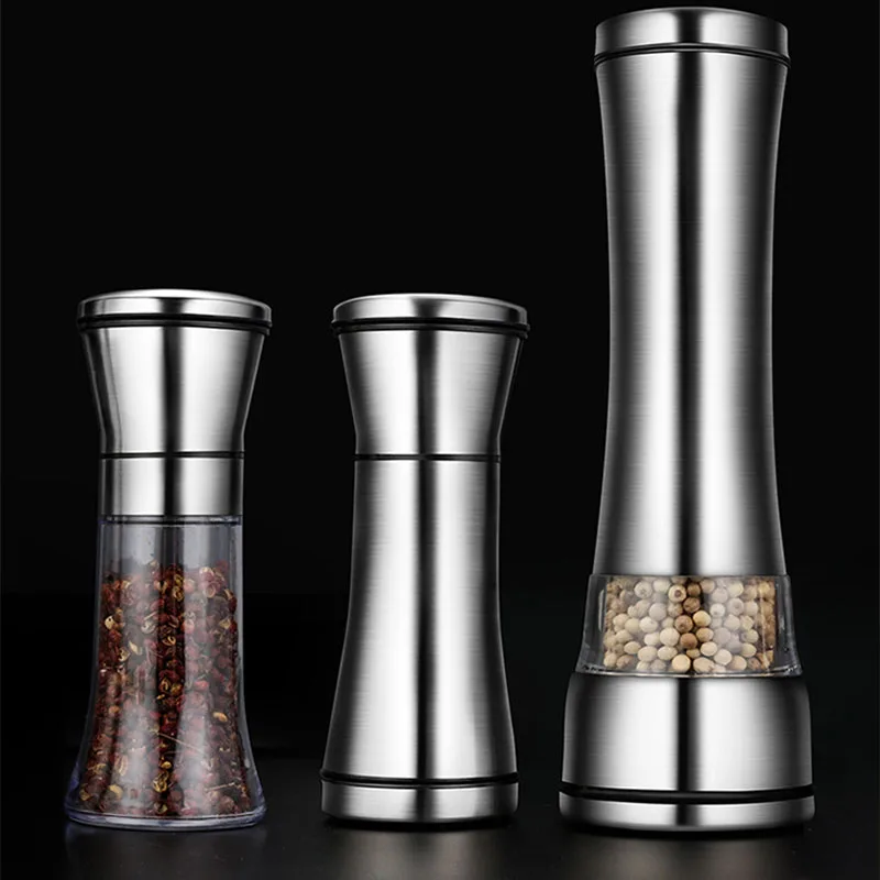 Мельница из нержавеющей стали для соли и перца мельница специй шейкер контейнер